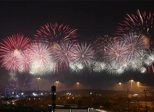 台江县焰火晚会